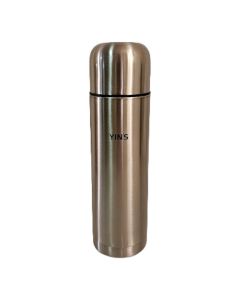 Garrafa Térmica Aço Inox 750ml Prata com Tampa Copo - Yins 25052