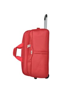 Mala Bordo Antifurto 12L Poliéster - Rodinhas e Puxador Vermelho YS23001V