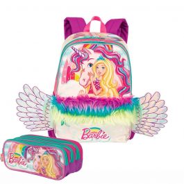 MALETA POLICARBONATO BARBIE 15PC Giro 360% REF.063381 SESTINI