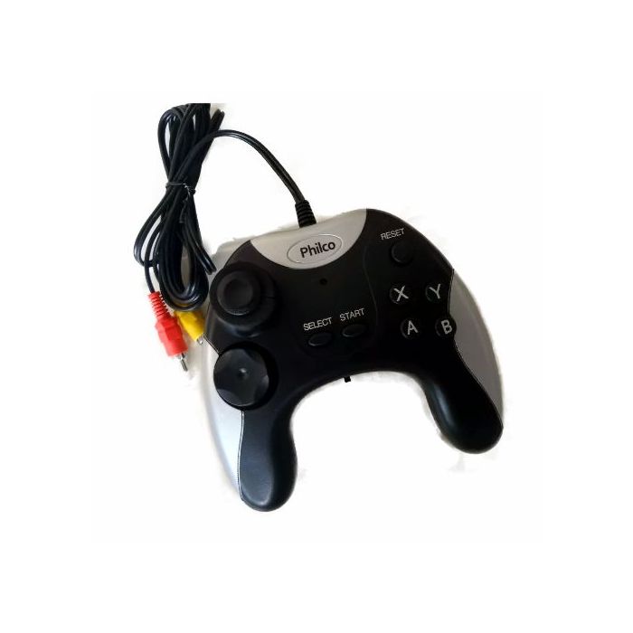 Controle video game joystick philco 30 jogos na memoria, extra